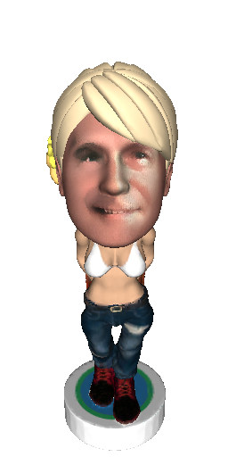 3D Bobble head