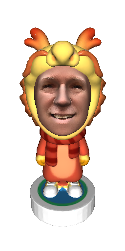 3D Bobble head